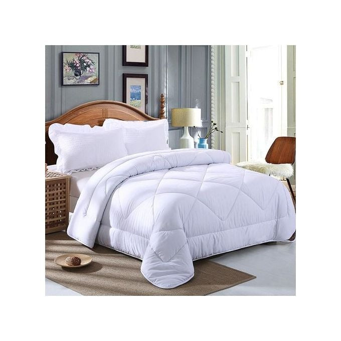 Plain White Cotton Duvet 7 *8, Comfortable Sleep Quilt Bedding