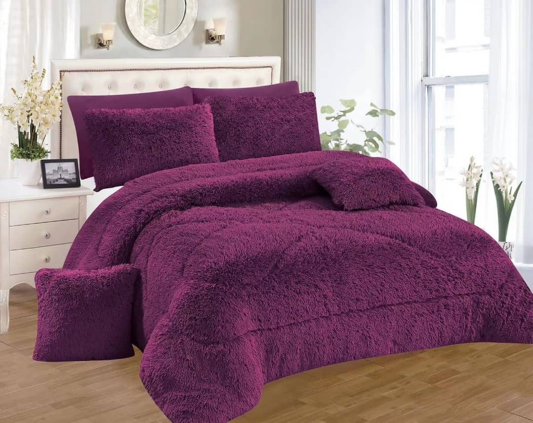 Luxury Winter Warm Thicken Mink Fleece Duvet Set