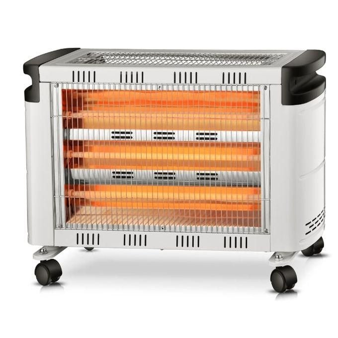 Rebune Quartz Heat With 4 Heat Settings With Safety Switch - 1800W