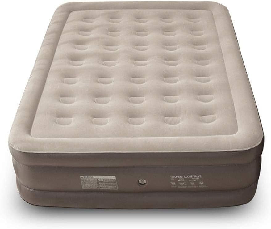 Inflatable Queen Size Airbed Mattress with in built Pump