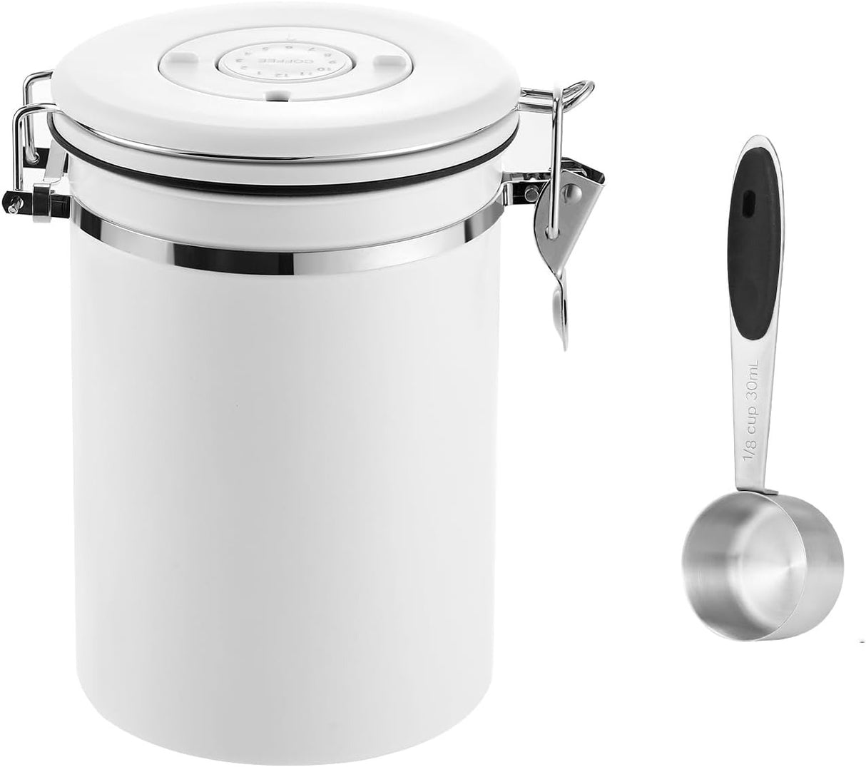 Stainless Steel Coffee Bean Vacuum Food Storage Container