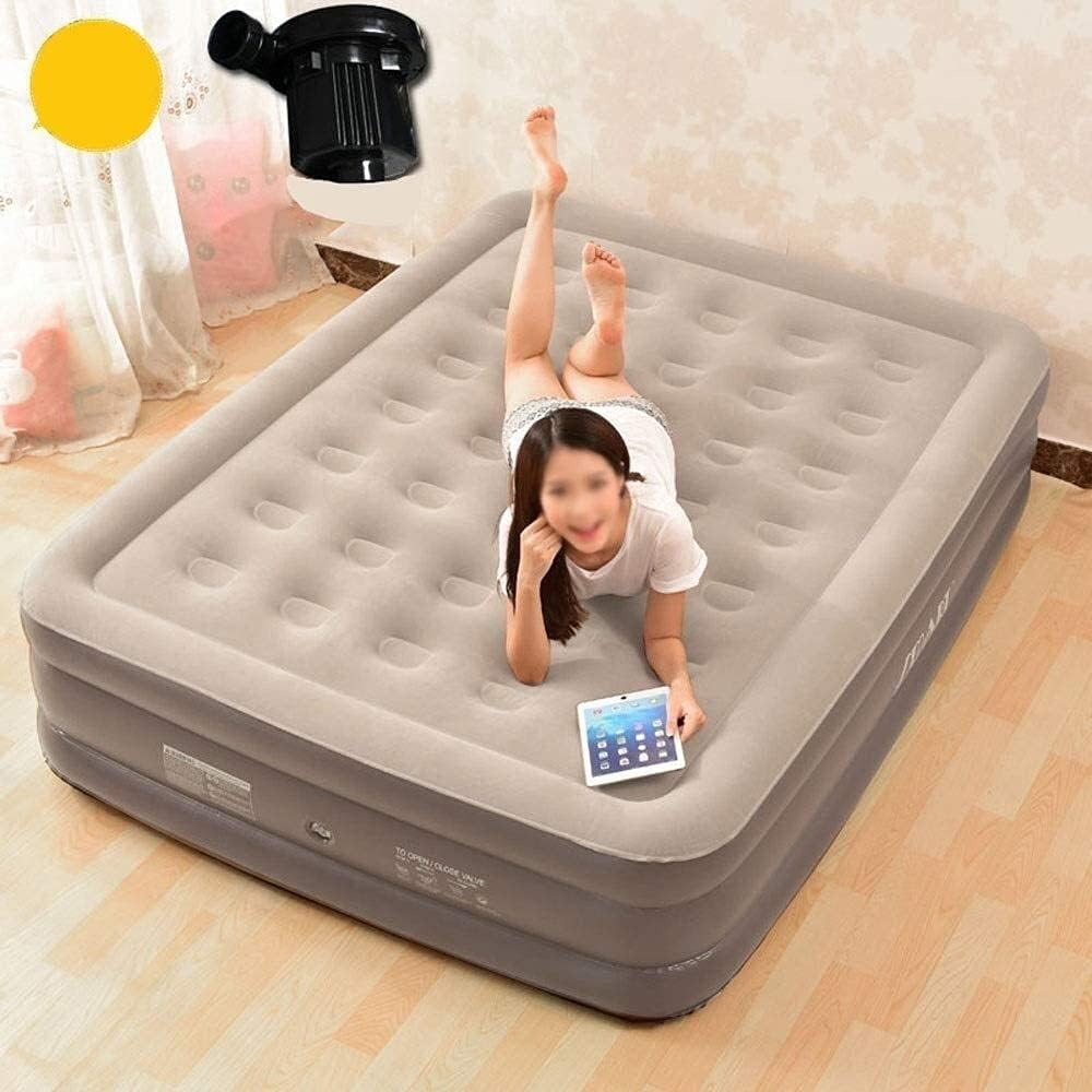 Inflatable Queen Size Airbed Mattress with in built Pump