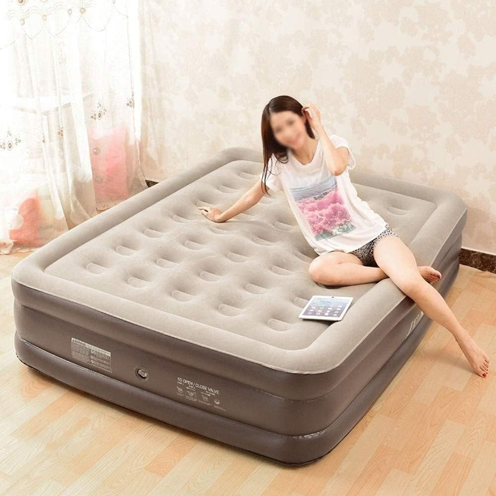 Inflatable Queen Size Airbed Mattress with in built Pump