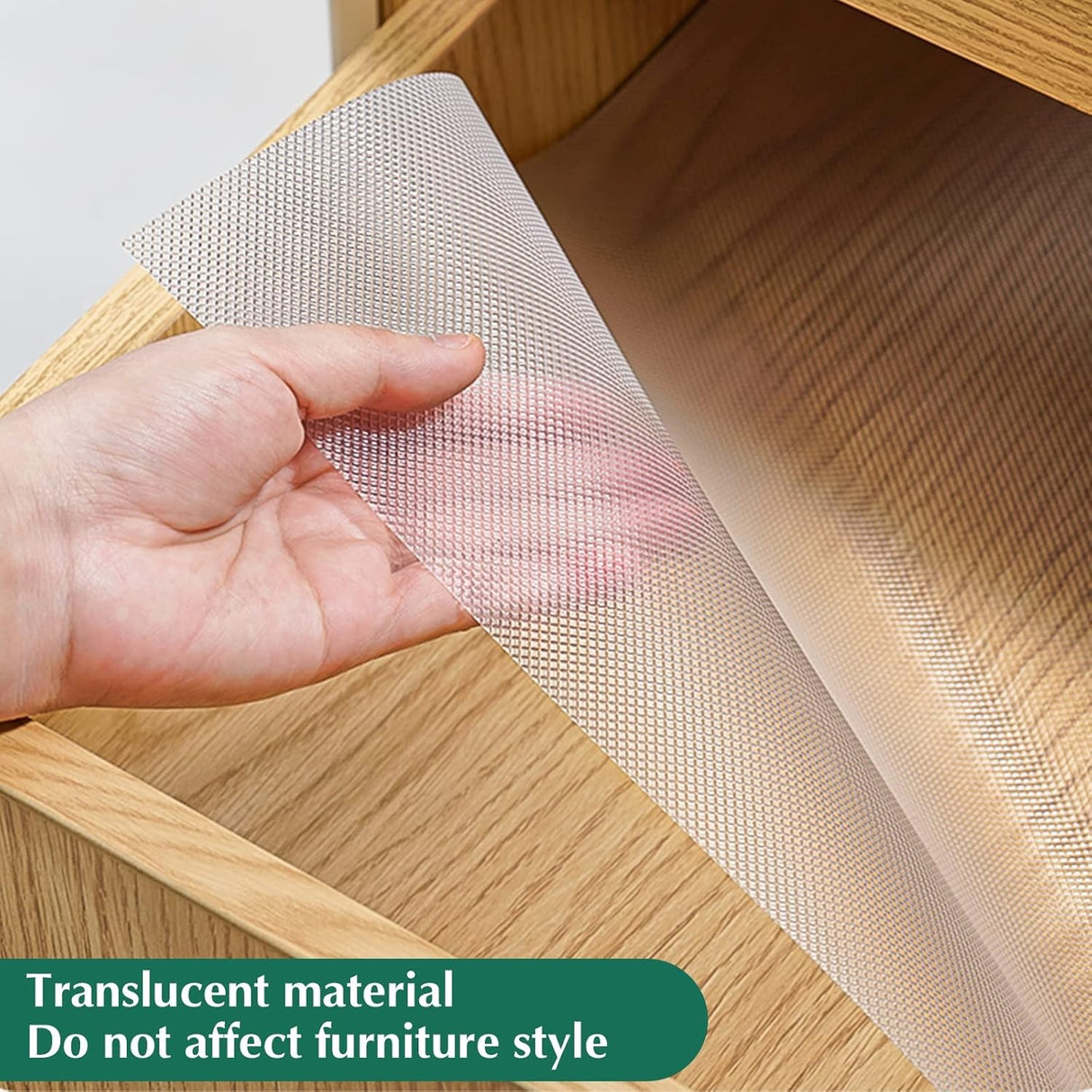 Shelf Liner for Kitchen Drawer Liner Cabinet Liner Non-Adhesive Reusable Easy to Clean