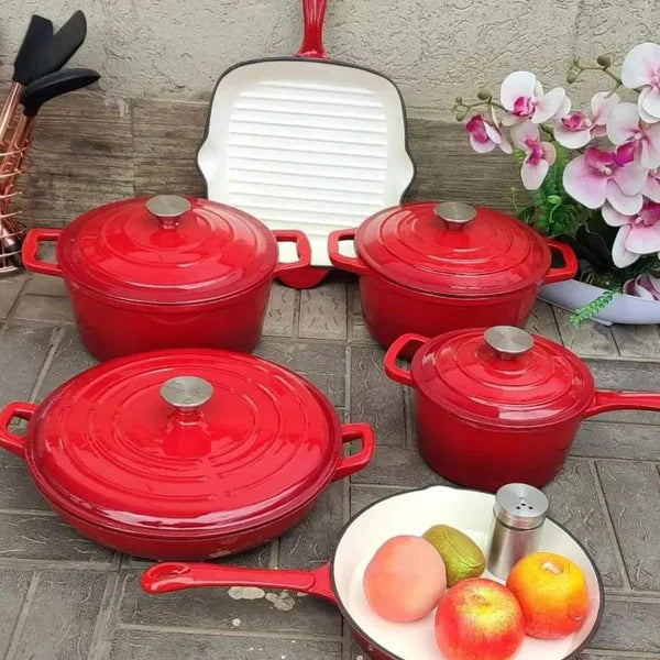 Enamel Cast Iron Cooking Pots