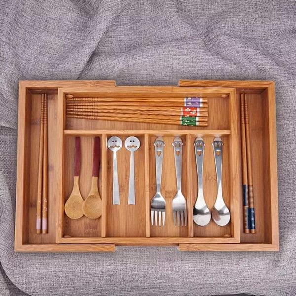 Expandable drawer cutlery Organizer