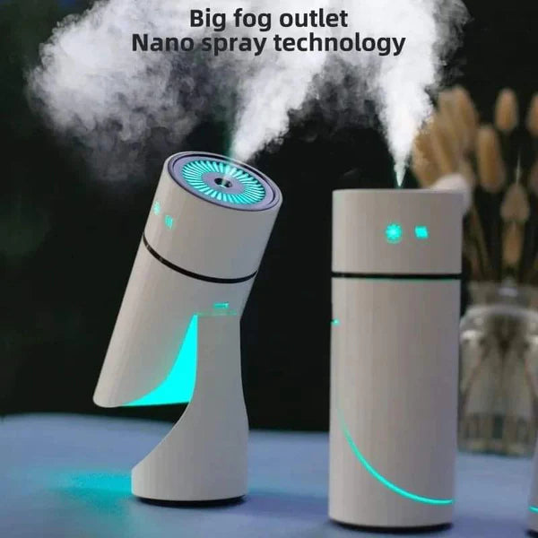 Cool Mist Ultrasonic Humidifier 300ml rechargeable Humidifier