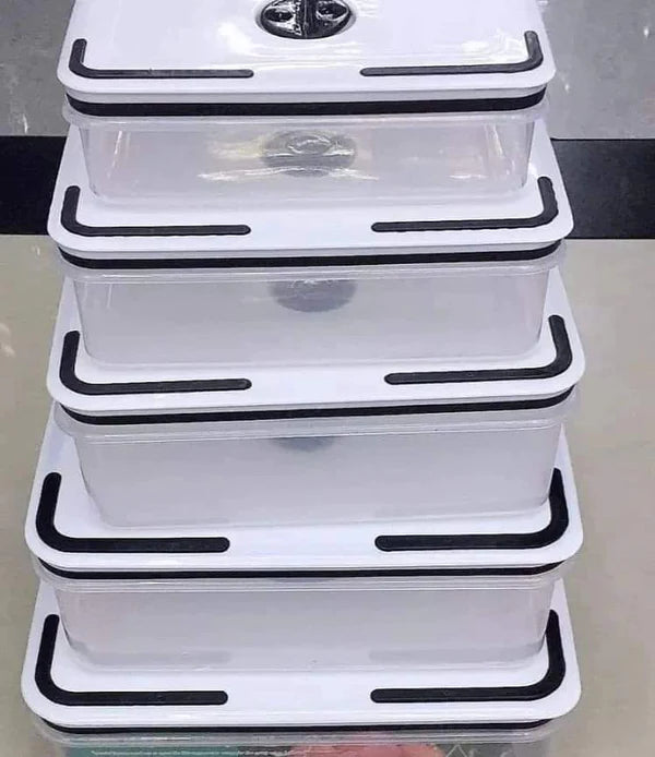 5in 1 Microwaveable Fridge Storage Containers