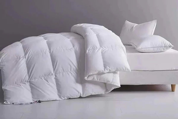 Plain White Cotton Duvet 7 *8, Comfortable Sleep Quilt Bedding