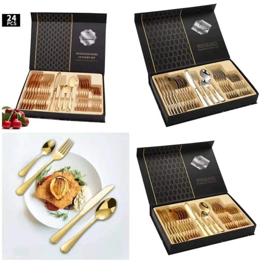 24pcs Cutlery Set