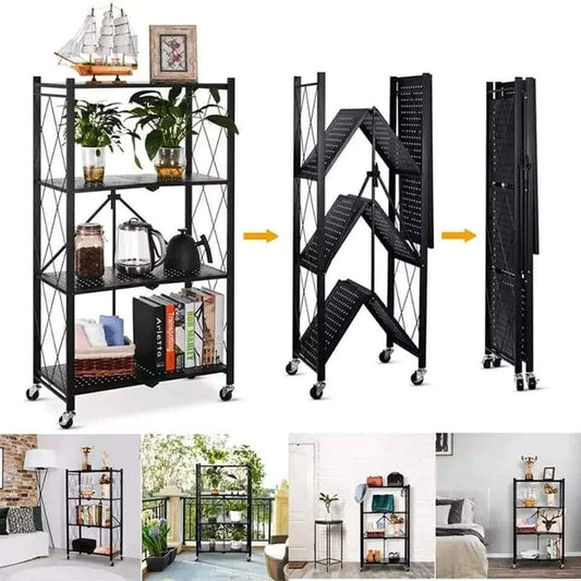 Multifunctional Foldable Kitchen Rack