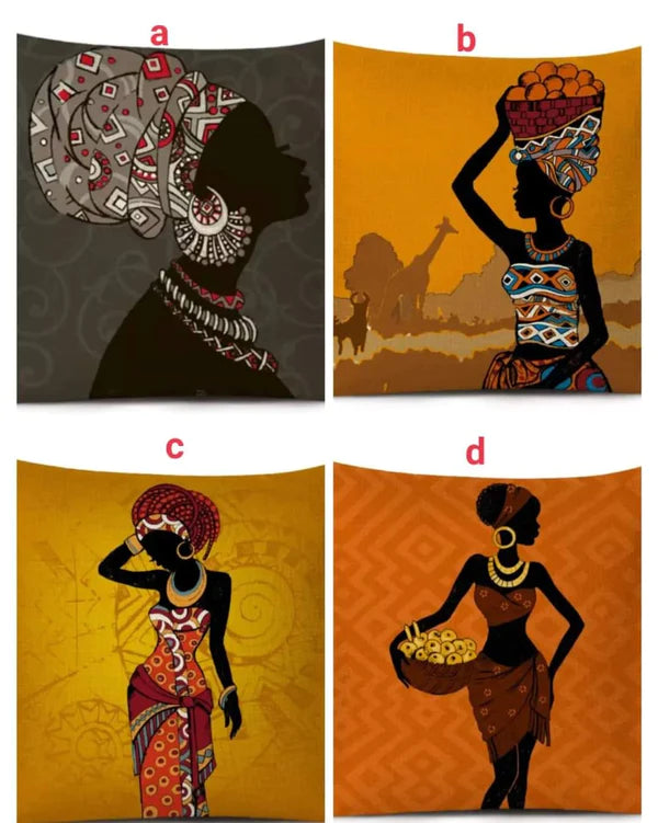 African Themed Cushion Covers