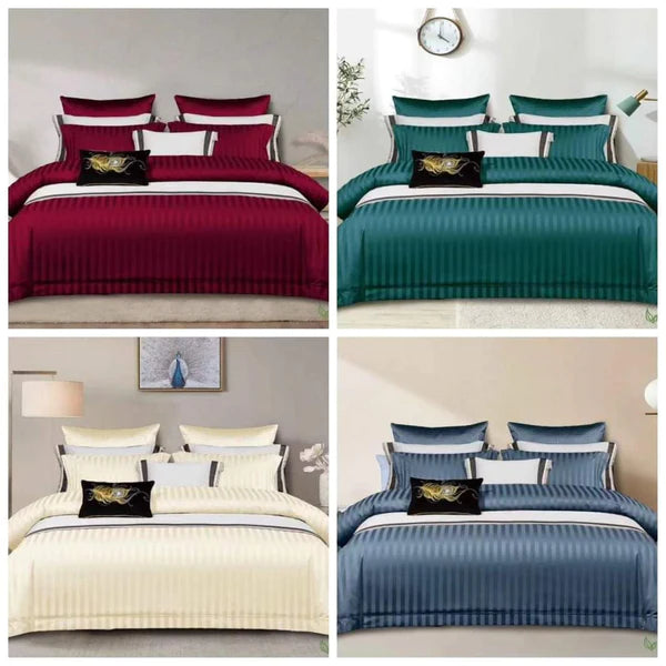 Luxury Cotton Colored Satin Duvet cover