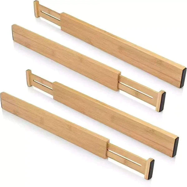 4set Bamboo Drawer Divider with inserts