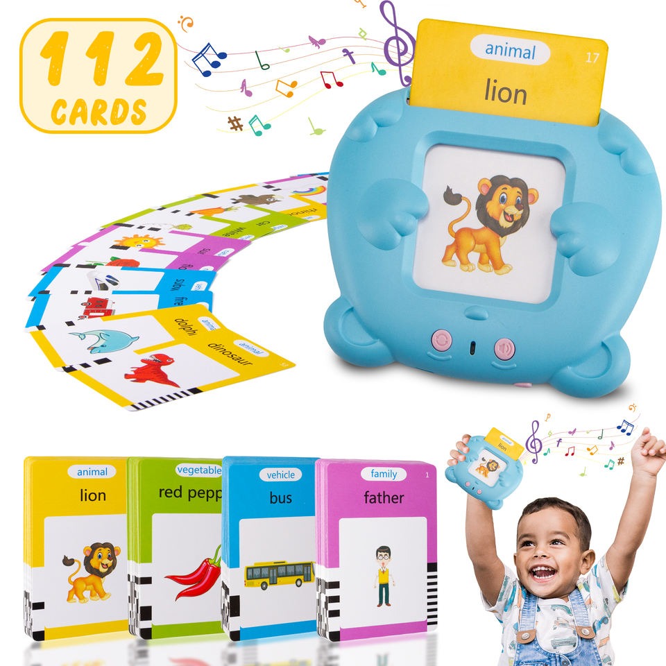 Talking Flash Cards Educational Toys For Kids