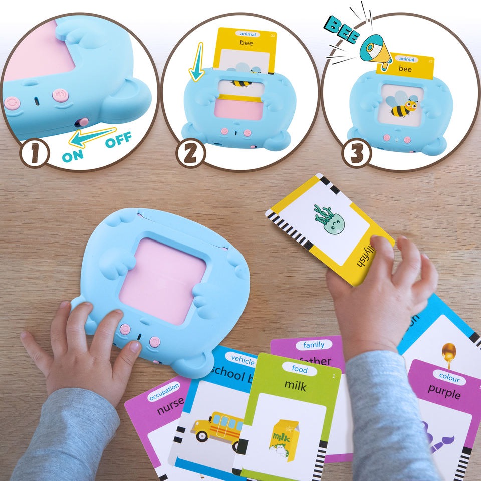 Talking Flash Cards Educational Toys For Kids