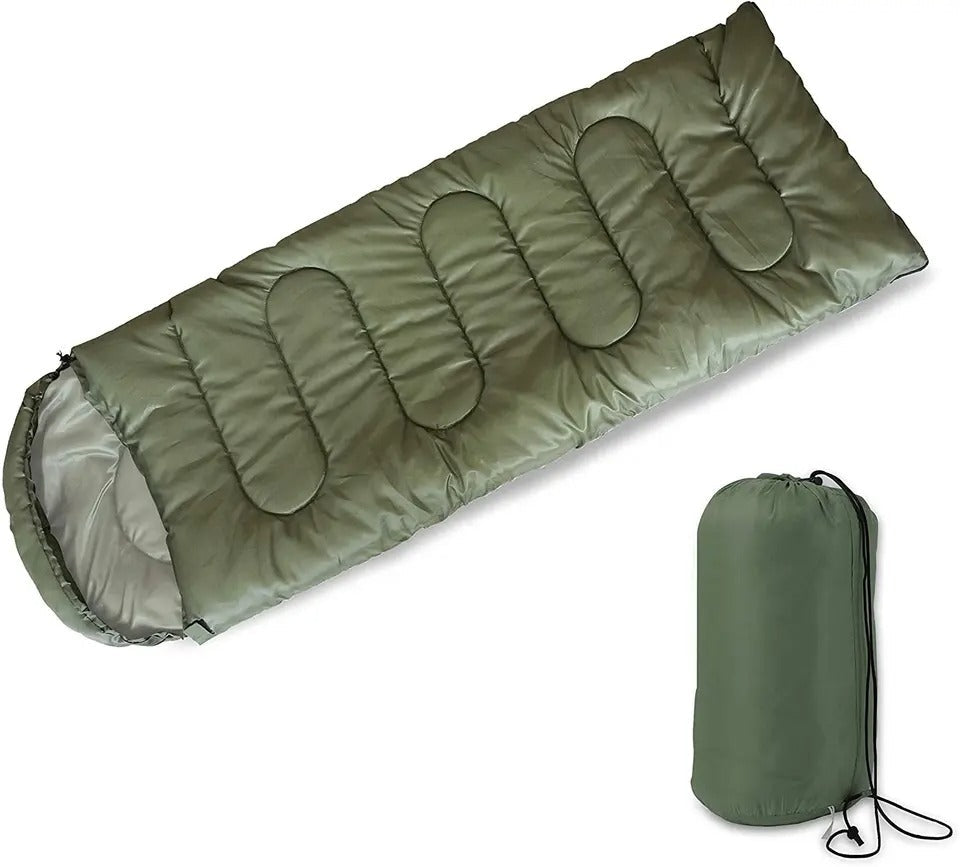 4 Season Sleeping Bag Waterproof Outdoor Camping Hiking Envelope Single Zip Bag