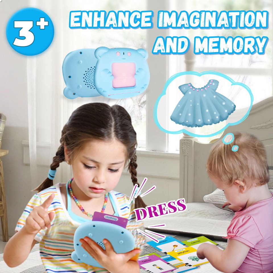 Talking Flash Cards Educational Toys For Kids