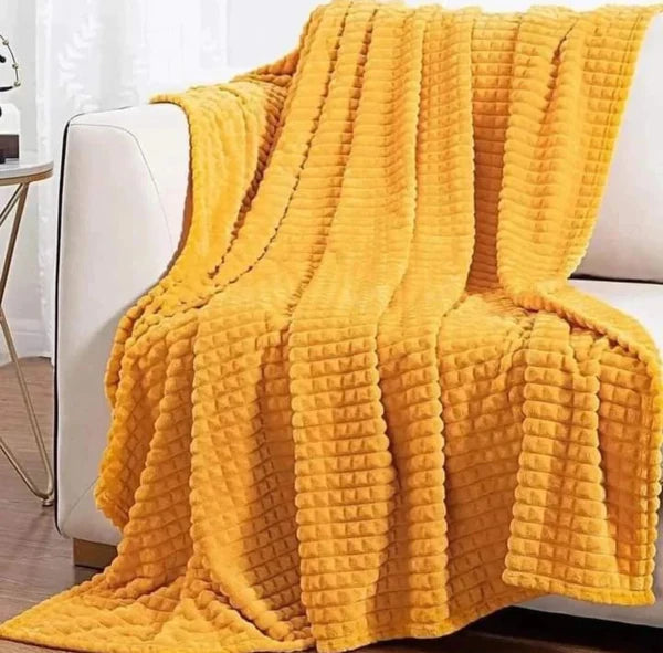 Soft fleece/Sherman Throw Blanket