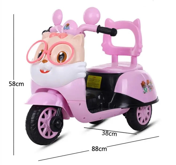 Kids Cartoon Electric Motorbike