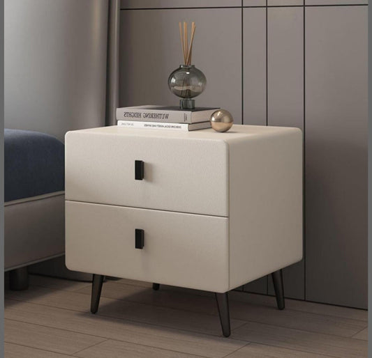 Nordic Luxury Double Nightstand Bedside Drawers With 2 Drawers Cabinets