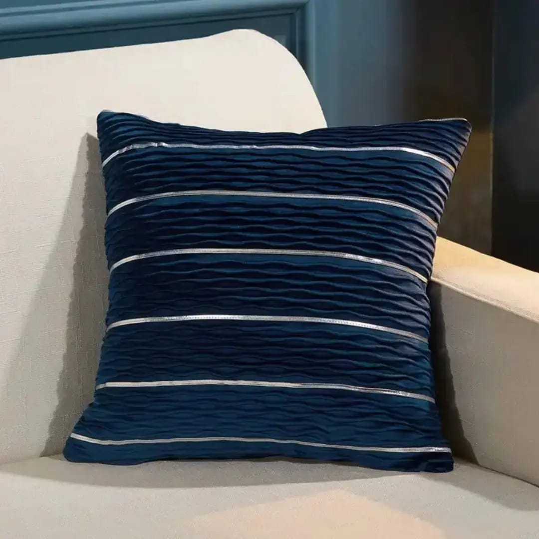 Luxury Simple Stripe Wrinkle Pillowcase/pillowcover