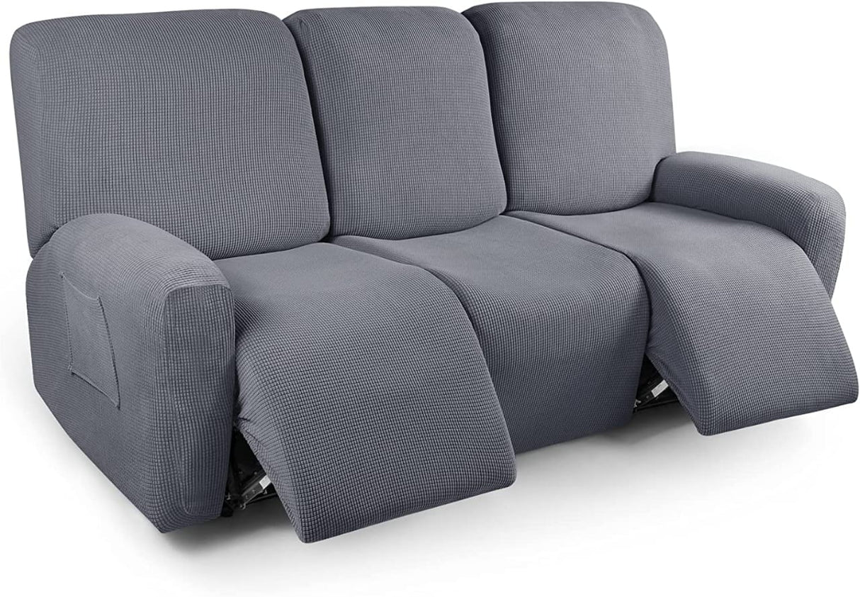 Recliner Jacquard Reclining Sofa Slipcovers