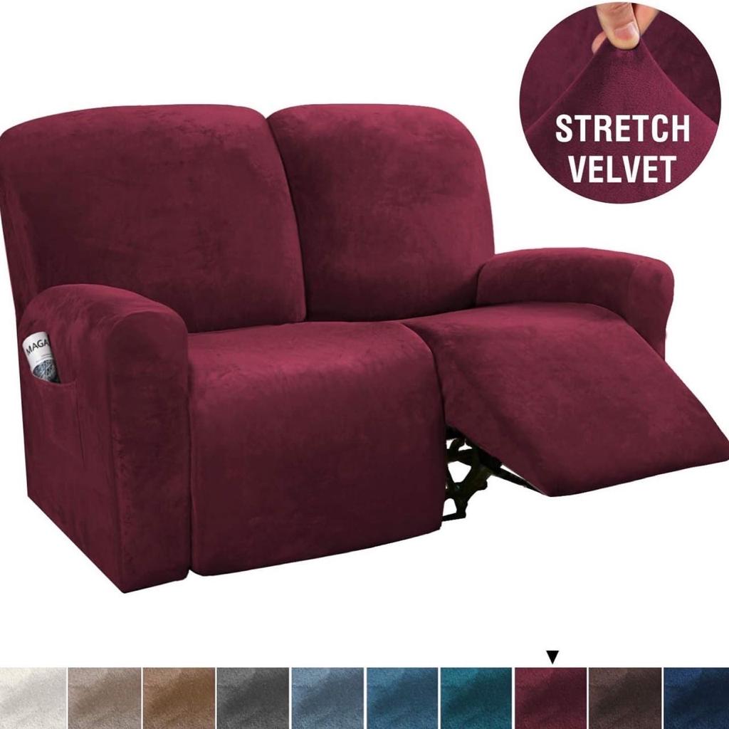 Recliner Jacquard Reclining Sofa Slipcovers