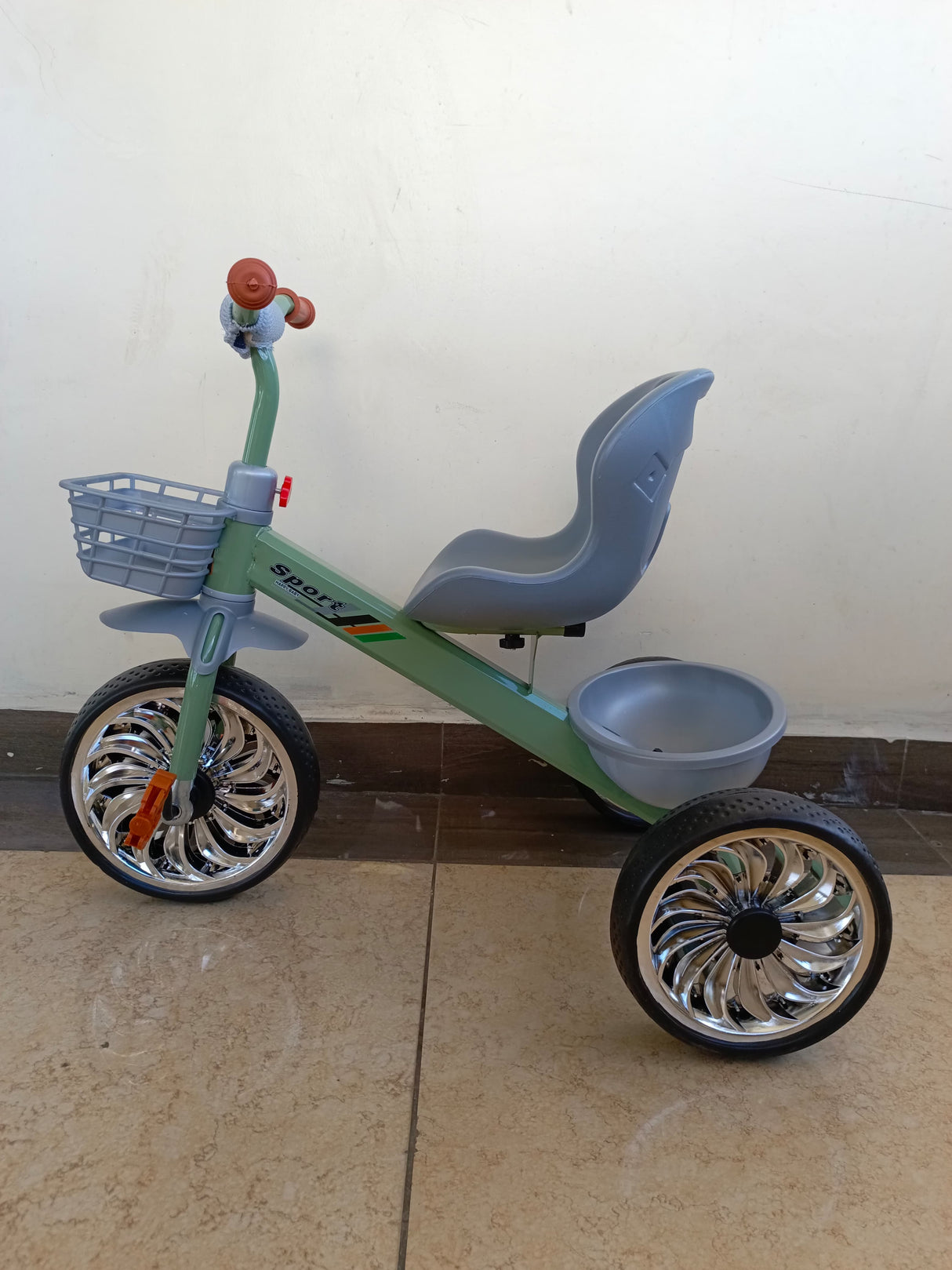 Kids Tricycle Bicycle with Cart