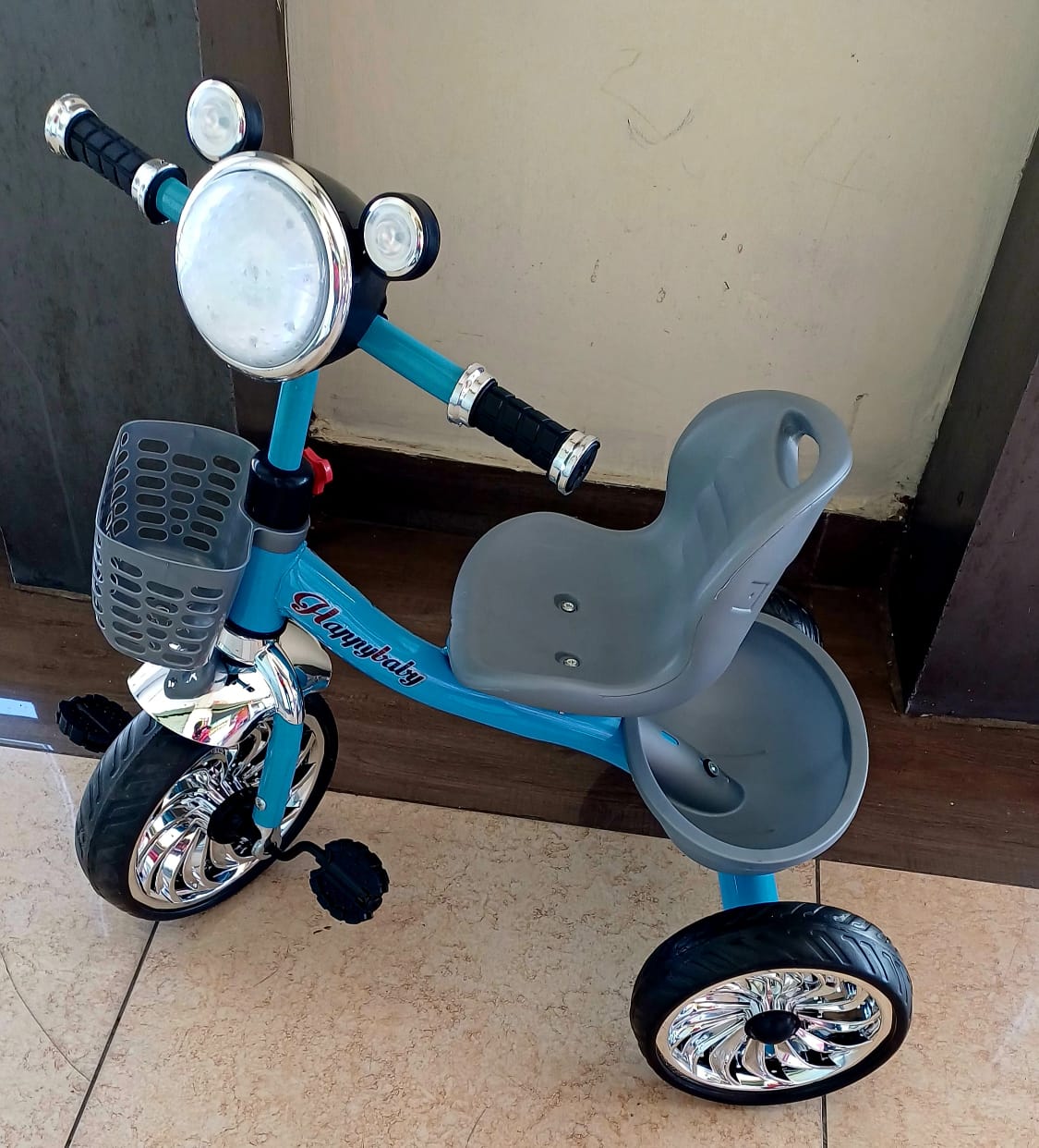 Kids Tricycle Bicycle with Cart