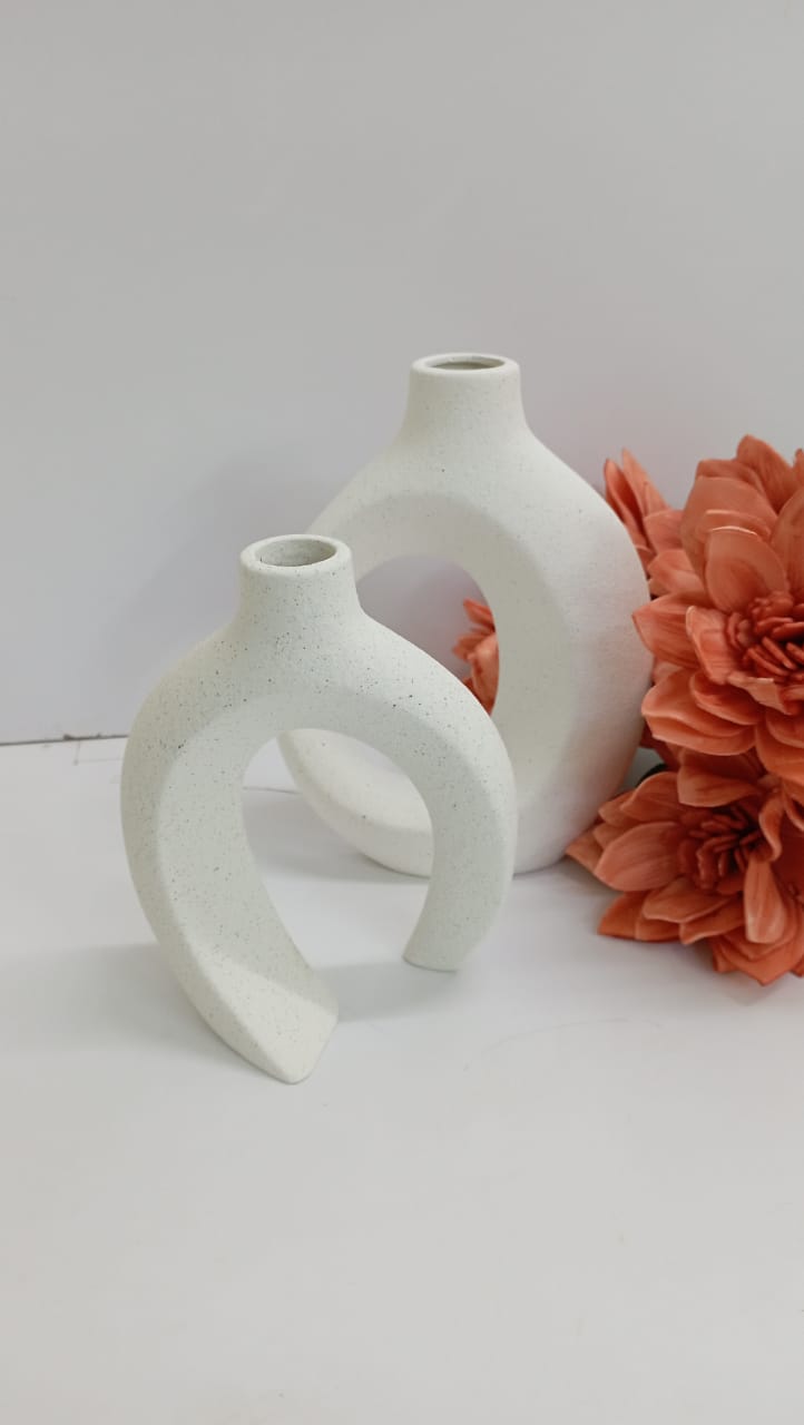 14cm && 16cm Nordic Doughtnut Flower Vase 2 in 1