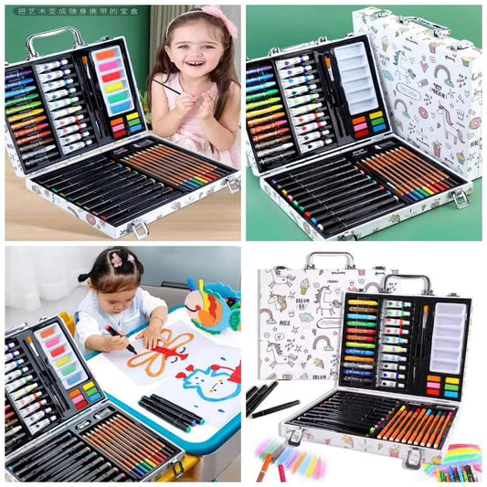 53 pcs Set Kids Drawing Painting Art Set With Water Colors