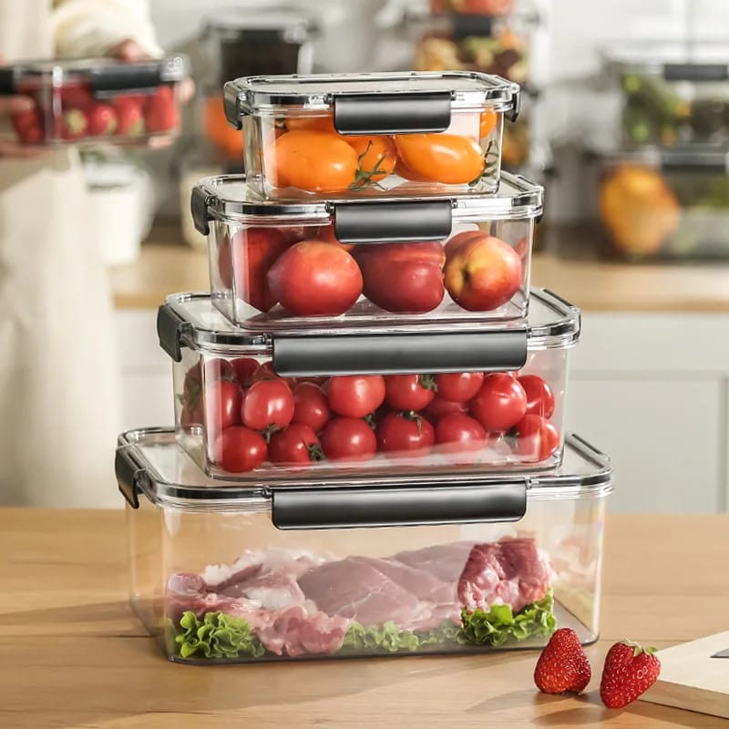 Acrylic Airtight Food Storage Containers Jars