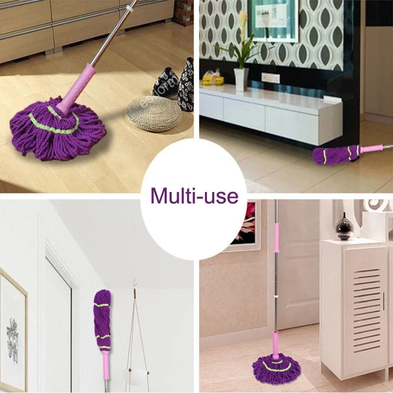 Self wriggle squeeze Mop Stick