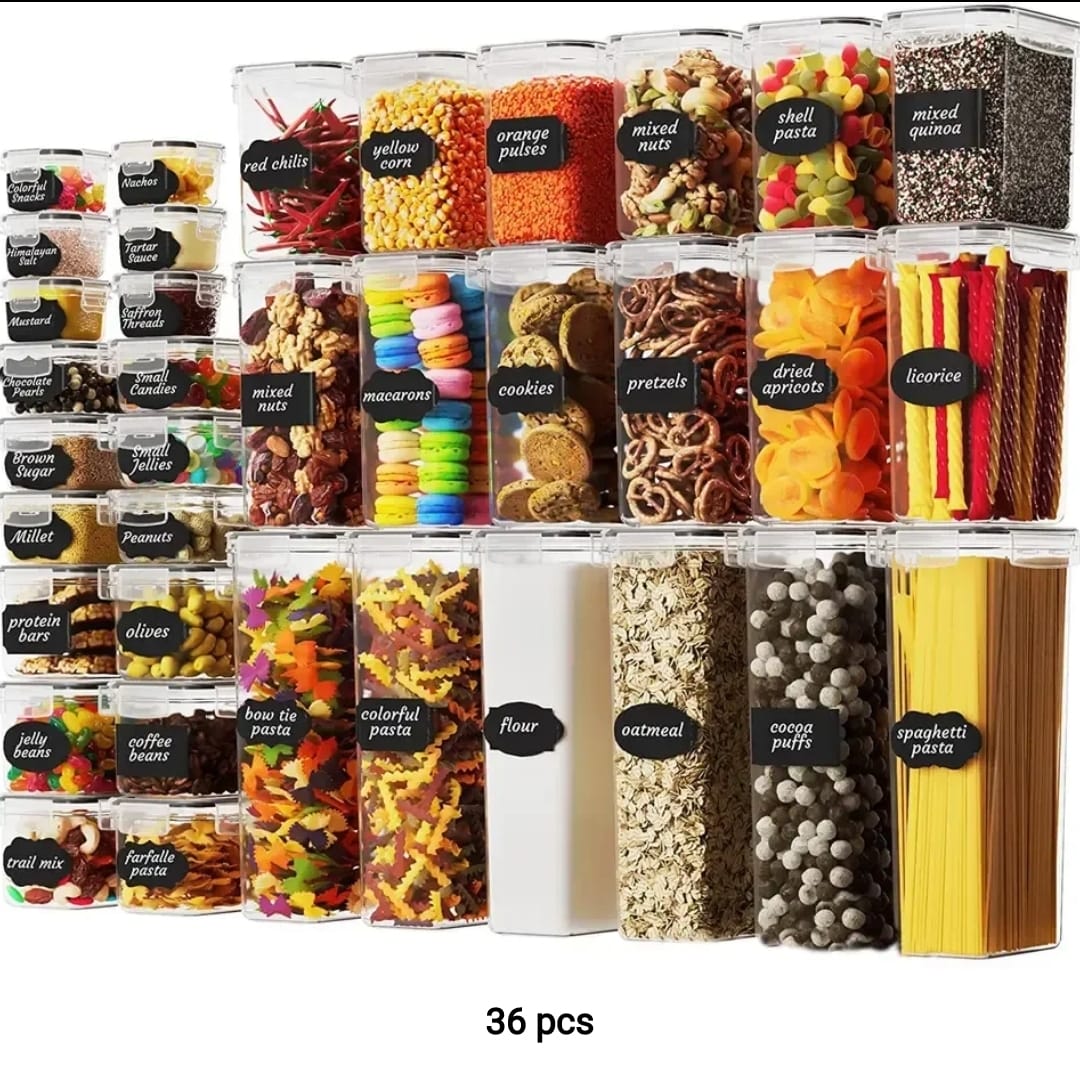 Food Pantry storage Pantry containers Sets