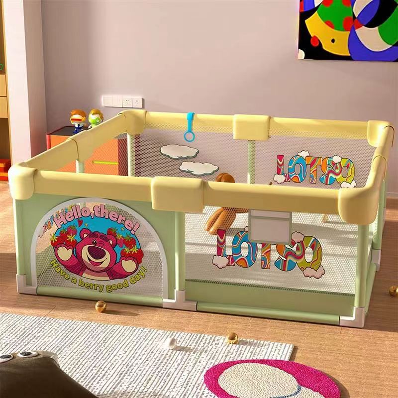 Baby Playpen for Toddler,Baby Playard 300D Cloth,Playpen for Babies with mat Baby Activity Center