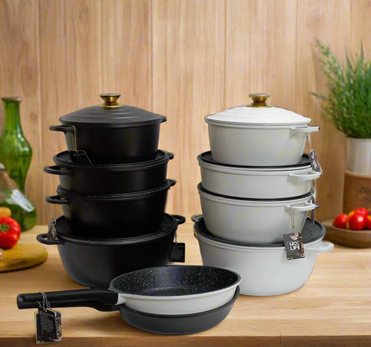 11pcs Ucc Life Cookware Non-Stick Pots