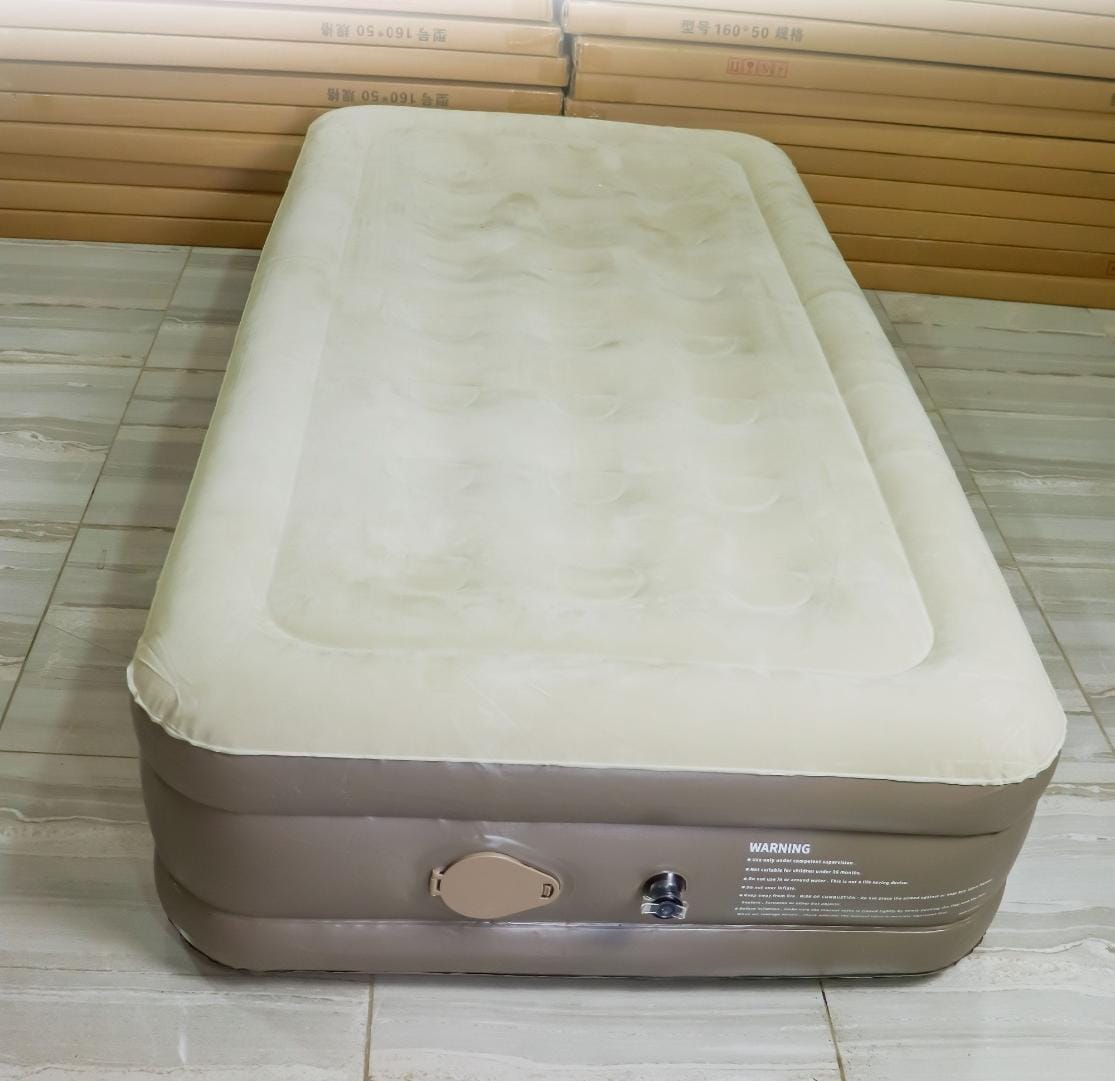 Inflatable Queen Size Airbed Mattress with in built Pump