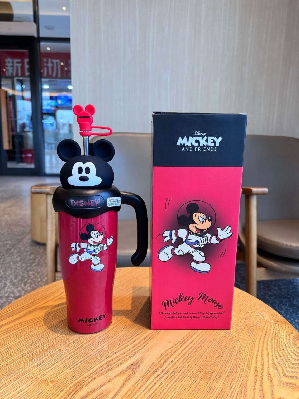 Kids Cartoon Mugs Tamblers  Stainless Steel Bottle High capacity Cartoon Minnie Water Bottle