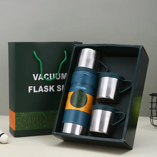 4 in 1 vacuum flask Gift set