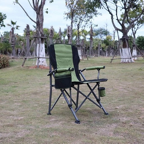 Air Locker Heavy Duty Camping Chair with Cup Holder