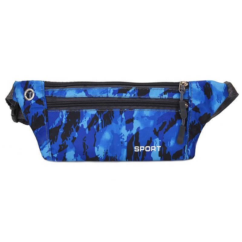 Waist Bag Outdoor Sports Pocket Camouflage Fanny Pack Fan Fashion Waterproof Chest Bag Coin Purse