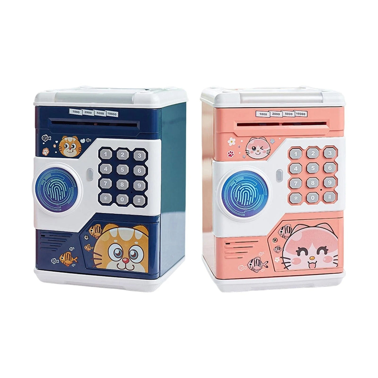 Kids Piggy Bank Password Protection Automatic Saving Bank Toy