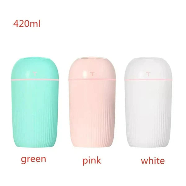 Colourful nightlight humidifier 420ml