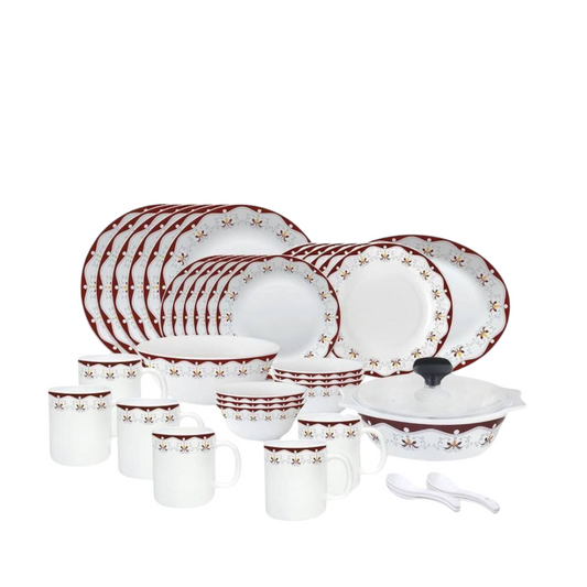 40Pcs Glass Dinner Set