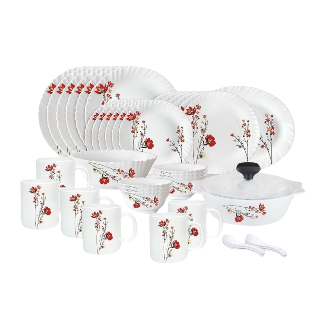 40Pcs Glass Dinner Set