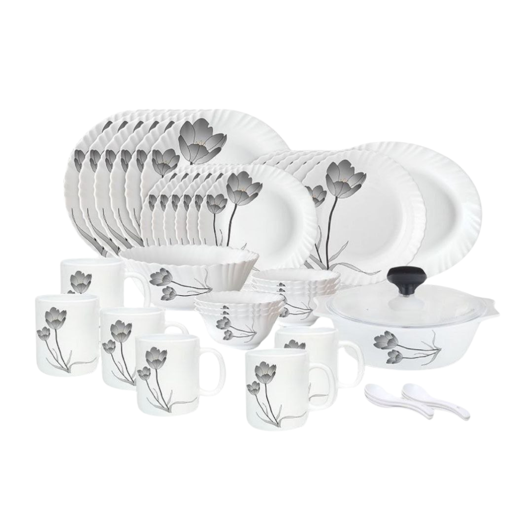 40Pcs Glass Dinner Set