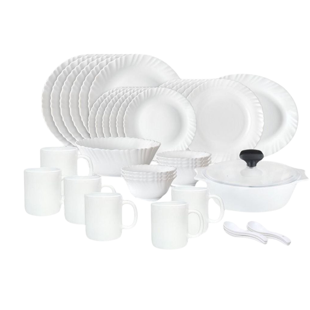 40Pcs Glass Dinner Set