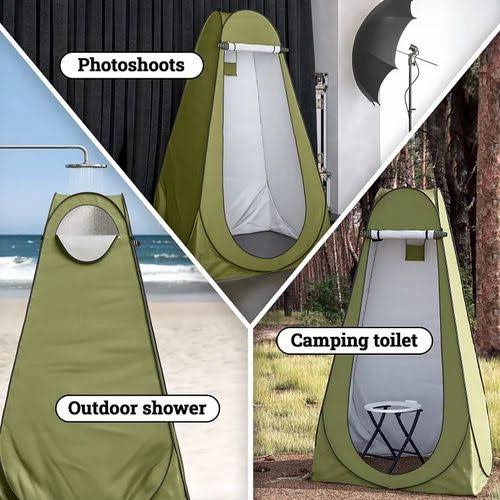 Camping shower tent