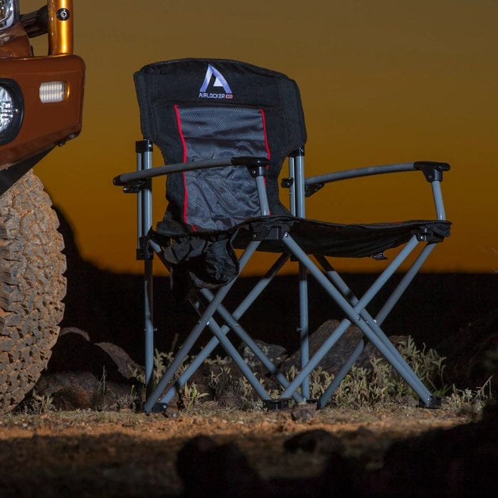 Air Locker Heavy Duty Camping Chair with Cup Holder